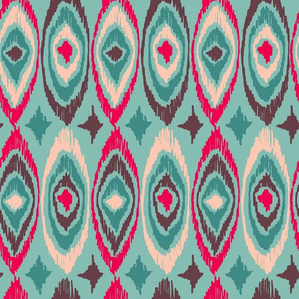 Boho vintage tribal shape pattern background — ストックベクタ