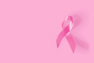 Breast cancer awareness pink ribbon background