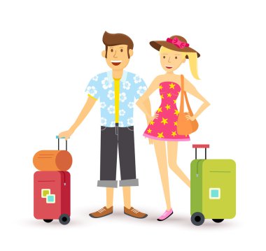 Young couple summer holiday vacation travel summer