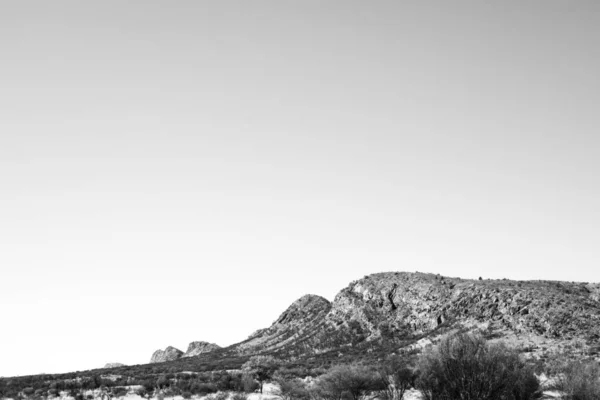 Prachtige Macdonnell Ranges Buiten Alice Springs Northern Territory Australië Met — Stockfoto