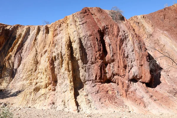 Ochre Pits Utilizado Para Pintura Tradicional Sagrada Por Los Australianos — Foto de Stock