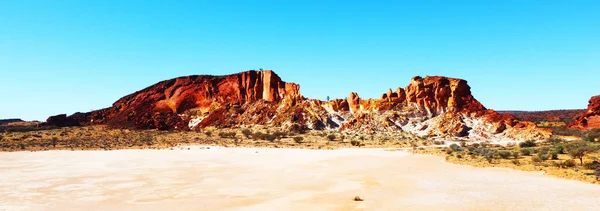 Amazing Rainbow Valley Território Norte Austrália Apenas Outisde Alice Springs — Fotografia de Stock