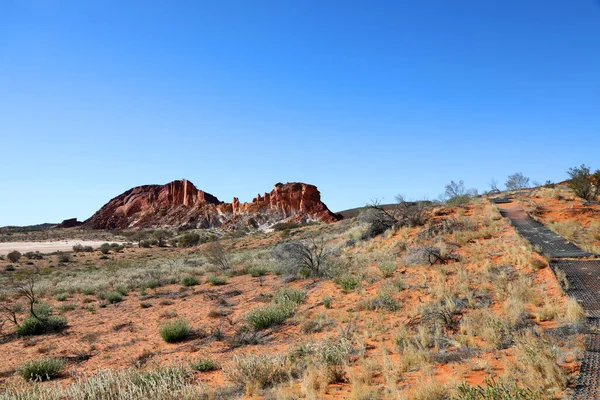 Amazing Rainbow Valley Northern Territory Australië Net Buiten Alice Springs — Stockfoto