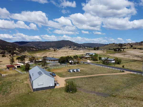 Vistas Ciudad Rural Killarney Queensland Australia Imágenes de stock libres de derechos