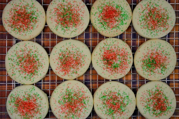 Christmas sugar cookies — Stock Photo, Image