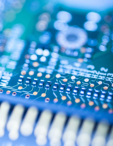 Circuit board close-up — Stockfoto