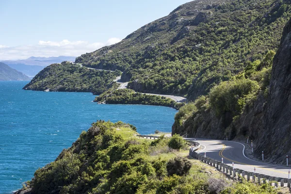 Rodovia em Wakatipu, Nova Zelândia — Fotografia de Stock