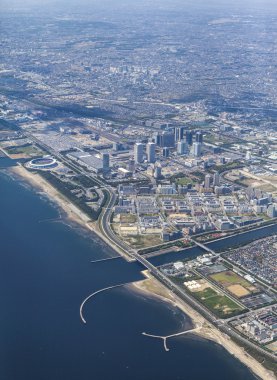 Tokyo havadan görünümü