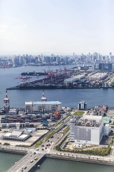 Letecký pohled na Tokio — Stock fotografie