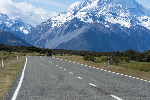 Nieuw-Zeeland freeway — Stockfoto