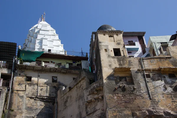 Weergave van Onkareshwar tempel — Stockfoto