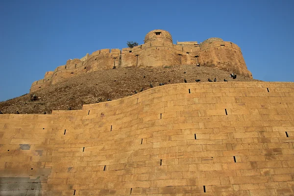 Fort yükseltide, Jaisalmer üzerinde — Stok fotoğraf