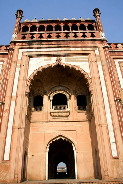 Majestatyczny Widok Fasadę Grobowca Safdarjung Delhi Indie Asi — Zdjęcie stockowe
