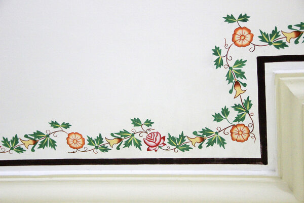 Floral Ceiling Design