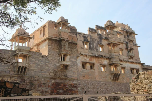 Frontage of Rana Kumbh Palace — Stock Photo, Image