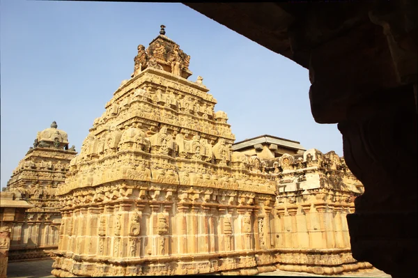 Temples jumeaux encadrés — Photo