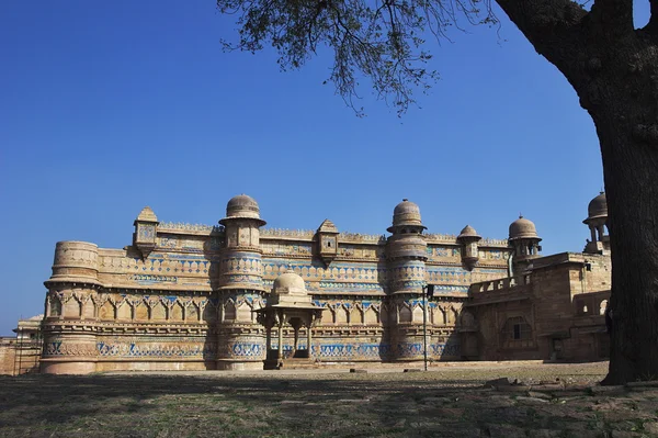 Blick auf die Festung Gwalior — Stockfoto