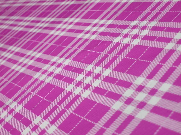 Tablecloth, checkered in  folk style — Stock Photo, Image