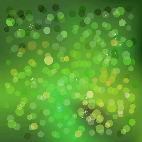 Modèle de fond abstrait en vert — Image vectorielle