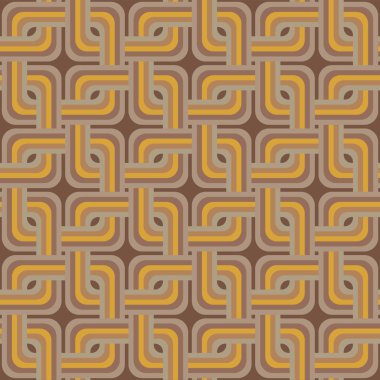 Retro duvar kağıdı - Vintage vektör desen