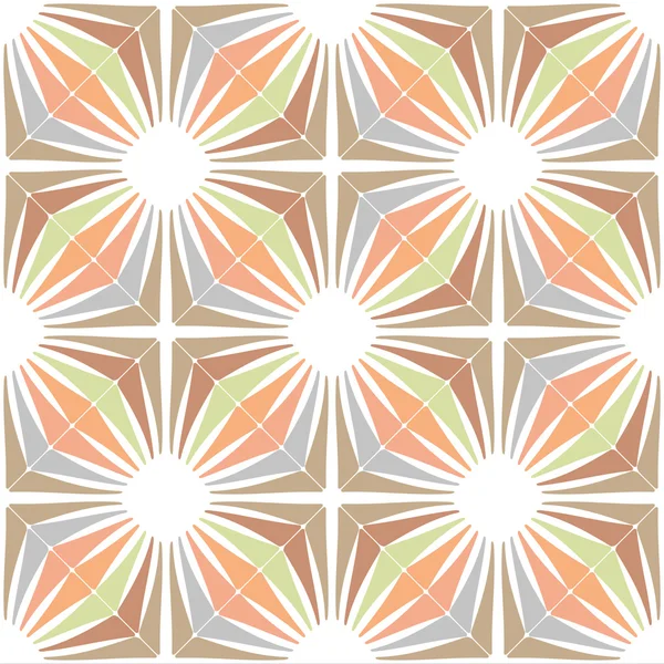 Retro wallpaper - Vintage vector pattern — Stock Vector