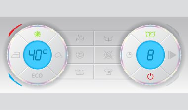 makine denetim güverte fonksiyonları ile yıkayın