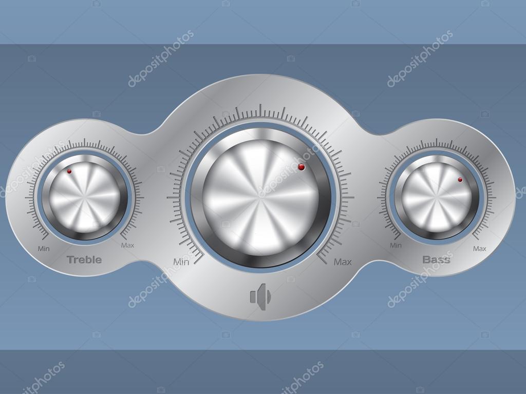 Audio control deck Stock Vector by ©vipervxw #56462231