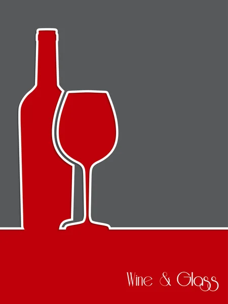 Diseño del fondo del vino — Vector de stock