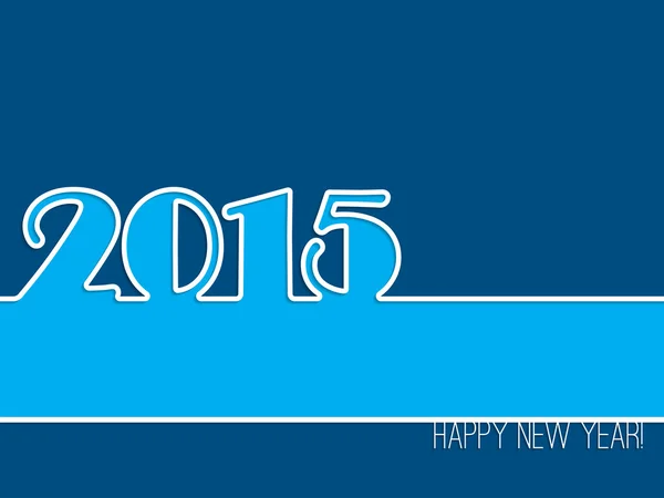 Ευτυχισμένο το νέο έτος 2015 φόντο — Διανυσματικό Αρχείο