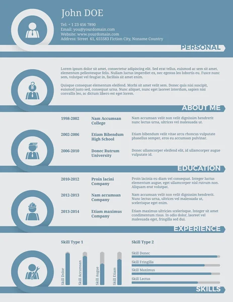 Curling setas retomar o design — Vetor de Stock