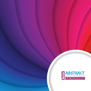 Gökkuşağı arka plan metin konteyner ile dönen