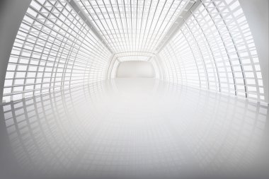 Hall, geniş alan. Vektör çizim.