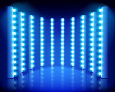 performans. vektör çizim.