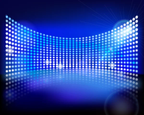 Led ekran. Vektör çizim.
