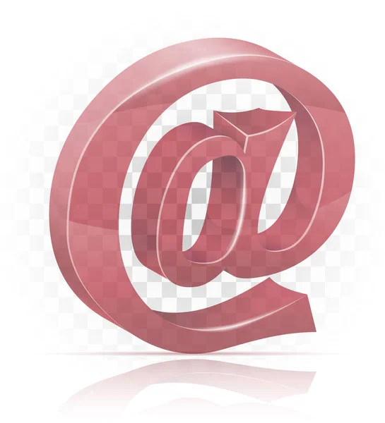 Ikona Mail Znak Znak Graficzny Elementy Graficzne Dla Projektu Wektor — Wektor stockowy