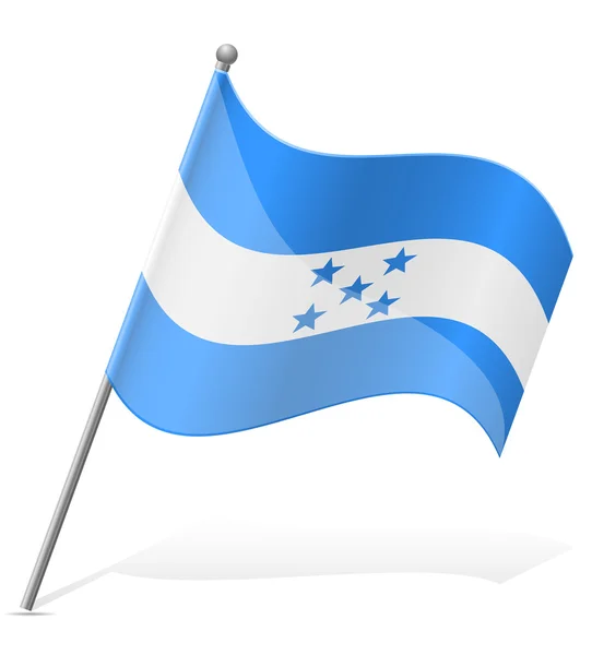 Flag of Honduras vector illustration — Stock Vector