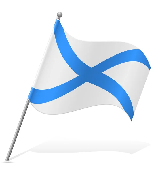 Vlag van Schotland vectorillustratie — Stockvector