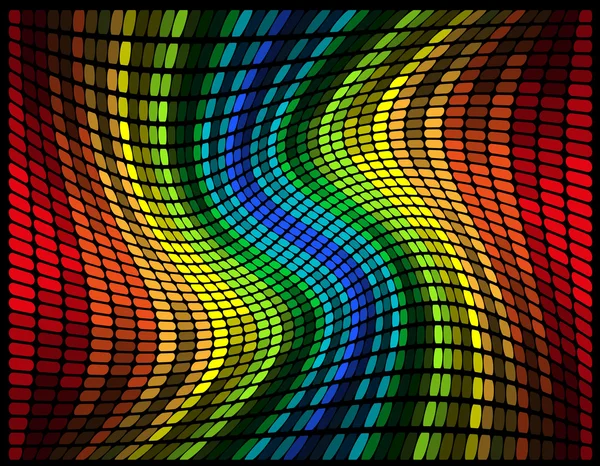 Абстрактная многоцветная графическая векторная иллюстрация — стоковый вектор