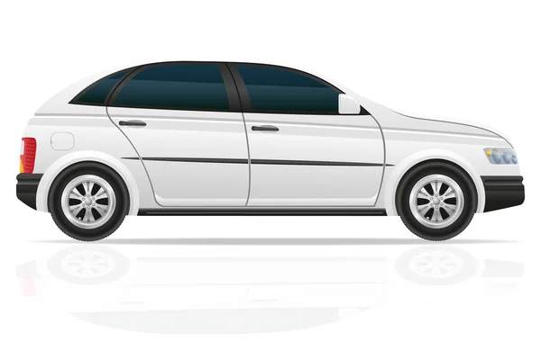 Car hatchback vector illustration — Stock Vector