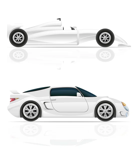 Illustration vectorielle voiture sport — Image vectorielle