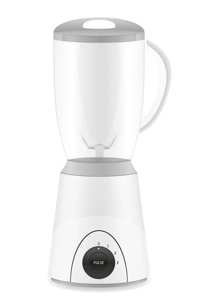 Keuken blender stationaire vectorillustratie — Stockvector