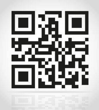 QR code vektör çizim