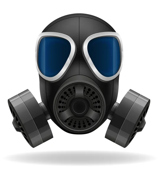 Gasmask vektor illustration — Stock vektor