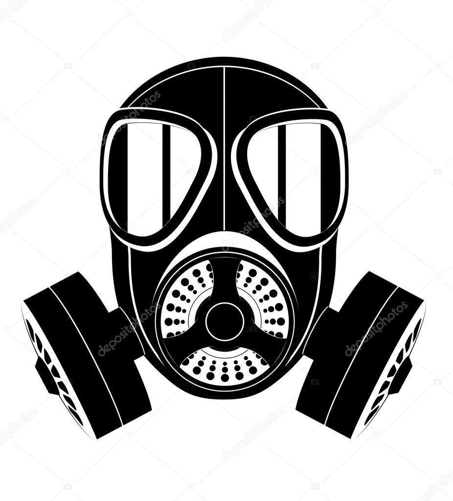 Vektorgrafiken Gas Mask Head Vektorbilder Gas Mask Head Depositphotos