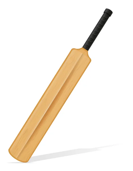 Ilustracja wektorowa Cricket bat — Wektor stockowy