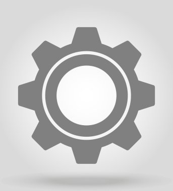 simge dişli vektör çizim