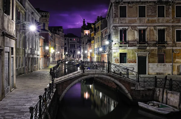 Dramatiska landskap av Venedig — Stockfoto