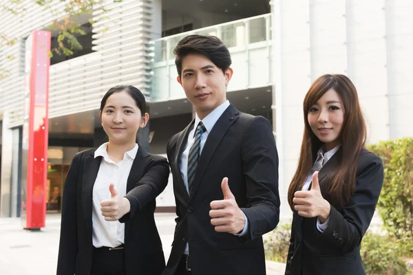 Aziatische business team — Stockfoto