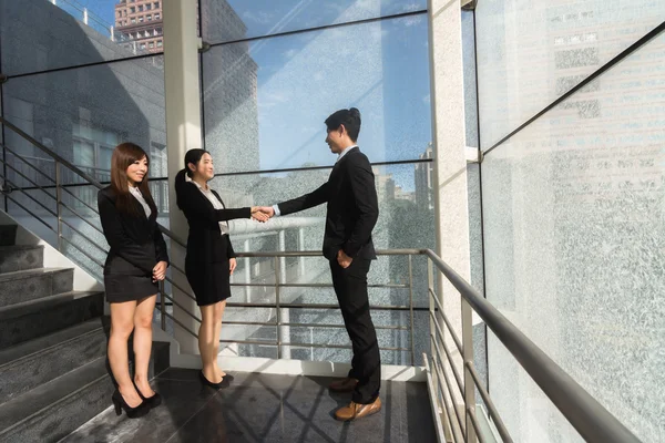 Asian business team — Stock Photo, Image