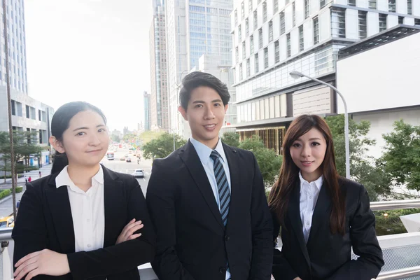 Equipa de negócios asiática — Fotografia de Stock